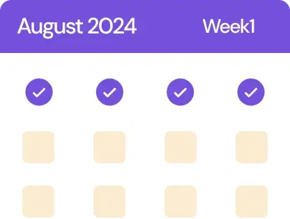 Maintain schedule illustration